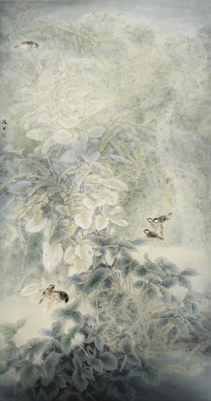 邓海林，《姑苏春韵》180X97CM,2020年